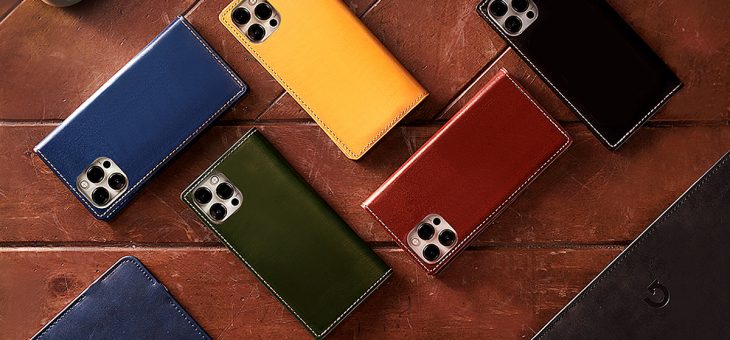 GAZE、MagSafe対応iPhoneを磁力で固定する手帳型ケース発売