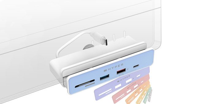 HYPER、iMac24インチ専用のカラーマッチングUSB-Cハブ2種、販売開始
