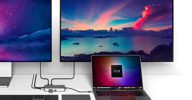 HYPER、M1 Macbookで4Kデュアル拡張ディスプレイを実現するUSB-Cハブ2種の販売開始