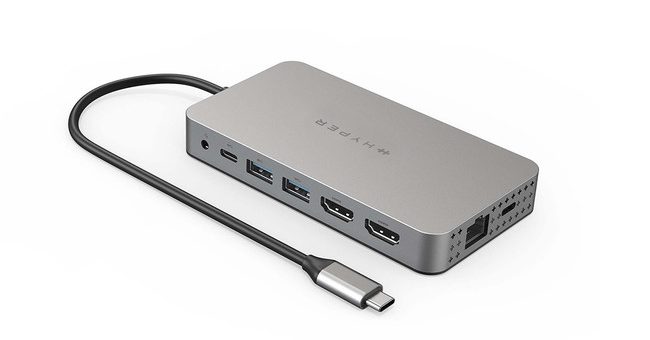 HYPER、M1 MacBookで4Kデュアル拡張ディスプレイを実現する10in1 USB-Cハブ 販売開始