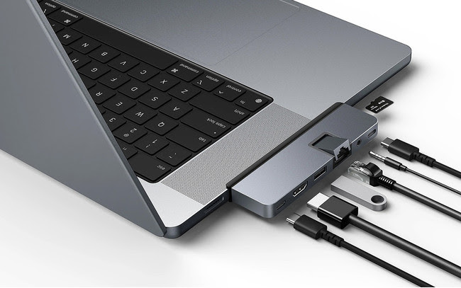 HYPER、MacBook Proに最適化した「HyperDrive 7in2 USB-Cハブ DUO PRO
