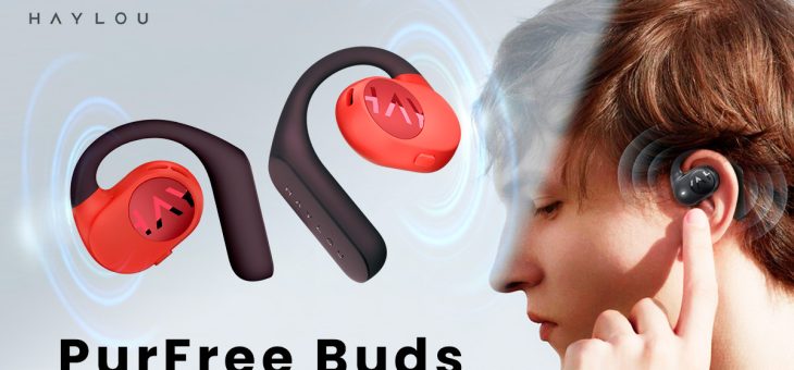Haylou、最新の指向性音響技術を内蔵した近未来型ウェアラブルスピーカー「PurFree Buds」先行販売を開始