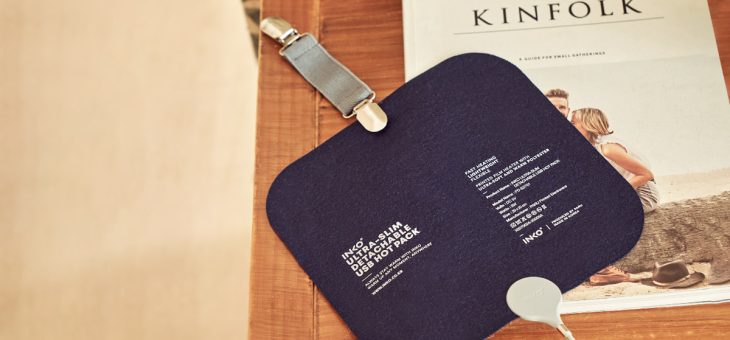 INKO、どんな服にも装着できるインクで50℃まで温める1mmウェアラブルヒーター発売