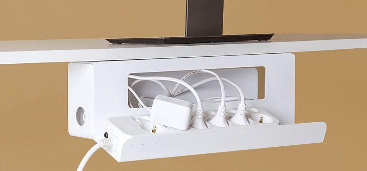 CollaboSpace(コラボスペース）、ケーブルを隠せる独自設計でデスク回りがすっきり「ケーブルマネージャー」発売