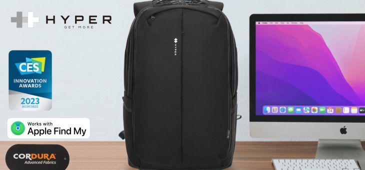HYPER、Apple「探す」対応、23ヶ所の収納部・高撥水＆高耐久「HyperPack™️ Pro」先行発売を開始