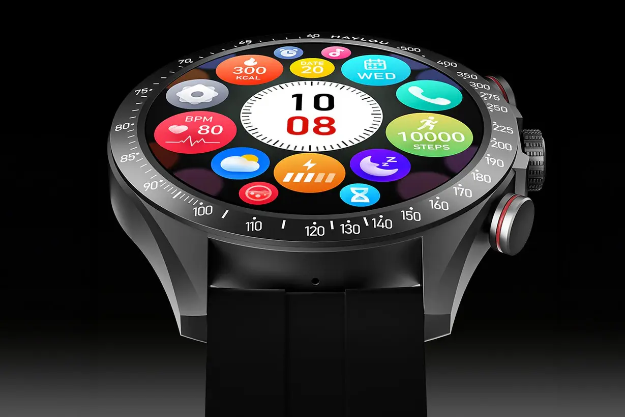 Haylou、ベゼル直前まで画面。グラフィック用チップで美しい画質＆輝度を実現したアクティブスマートウォッチ「Solar Pro」発表