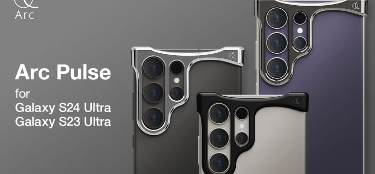 ほぼ裸の革新的スマホケース「Arc Purse」、Galaxy S24 Ultra用モデル発売