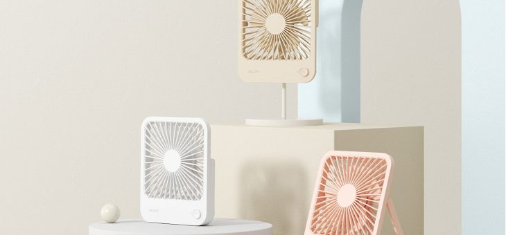 世界No,1ポータブル扇風機ブランド JisuLife、本のような薄型の卓上ファン「Life1」発売