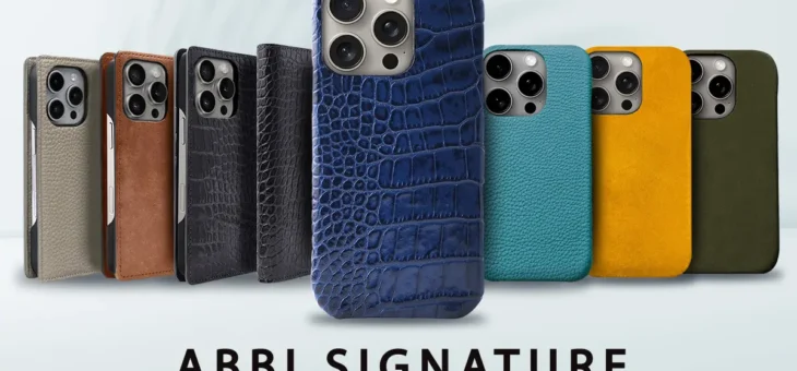 ABBI SIGNATURE、純日本製ハンドメイド＆有名タンナーのレザーを使用したiPhone 16向けケース発売