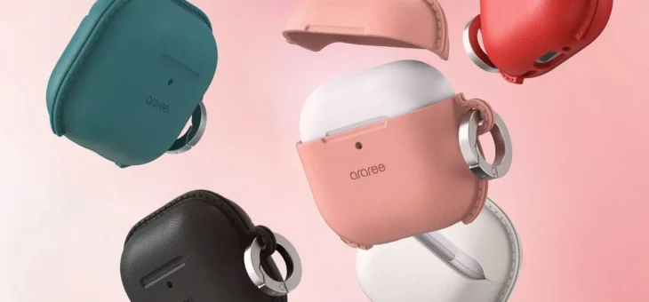 araree、リキッドシリコン素材のAirPods 4対応ケース「POPS」発売