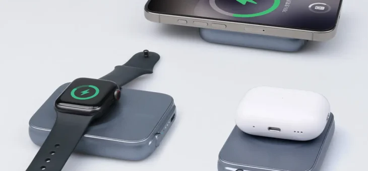 HACRAY、115g軽量でどこでもパワフル充電!「All in One 15W マグネットワイヤレスバッテリー」発売