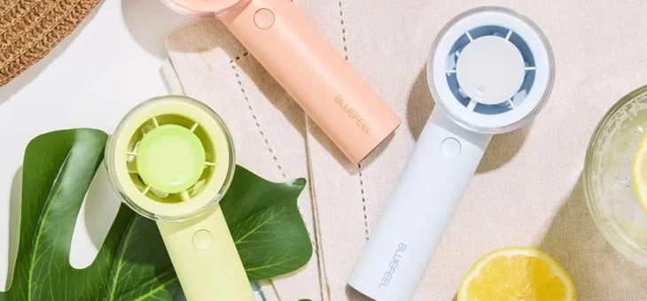 BLUEFEEL、ミニヘッドなのに16m/sの強風、本格派ハンディファン「Z Fan」発売！