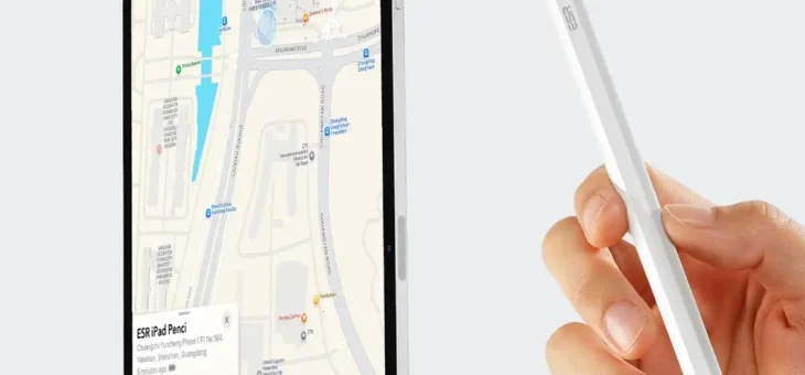 ESR、Apple「探す」アプリに対応！多機能アクティブスタイラスペン「Geo デジタルペンシル」発売