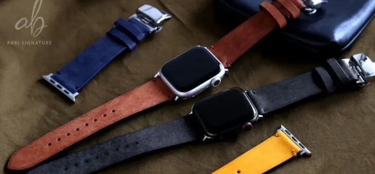 ABBI SIGNATURE、伊老舗レザー×日本職人技「MARGOT Apple Watch用バンド」発売