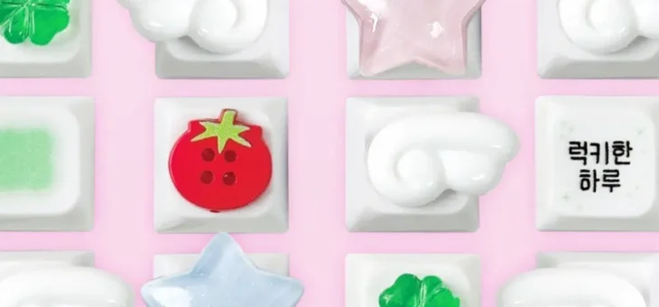 韓国発NineteenFriday、押すたびクセになるASMRキーボードチャーム発売