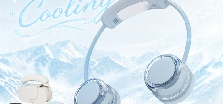 OURS7、W冷却で瞬冷体験を実現、独自冷却構造搭載の首掛け式扇風機『COOLING』発売