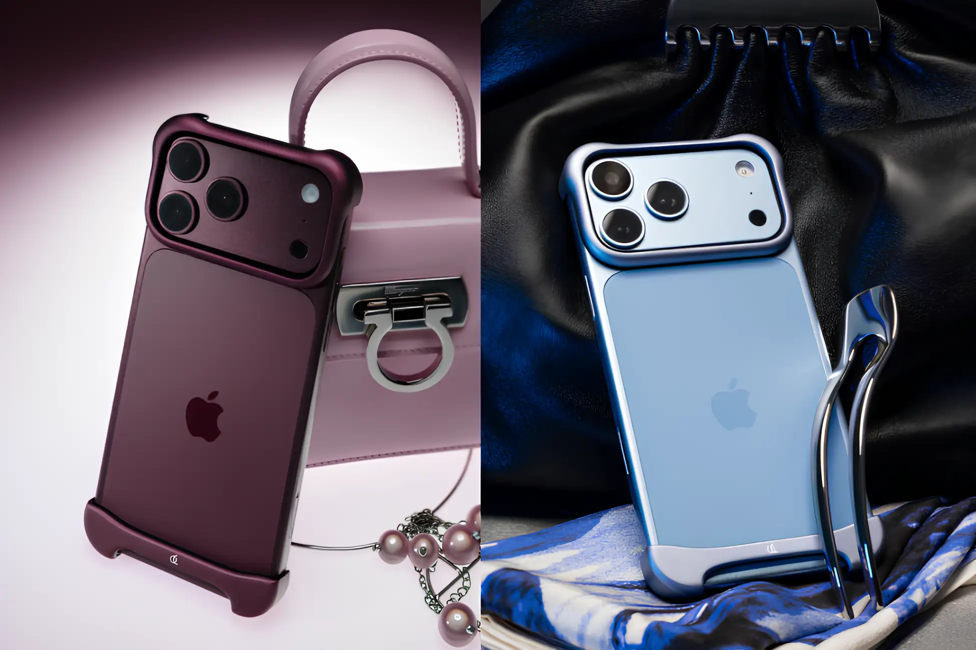 世界のセレブに支持される「Arc Pulse」、iPhone 18 Pro / Pro Max用新色『マットダークレッド』『マットライトブルー』登場