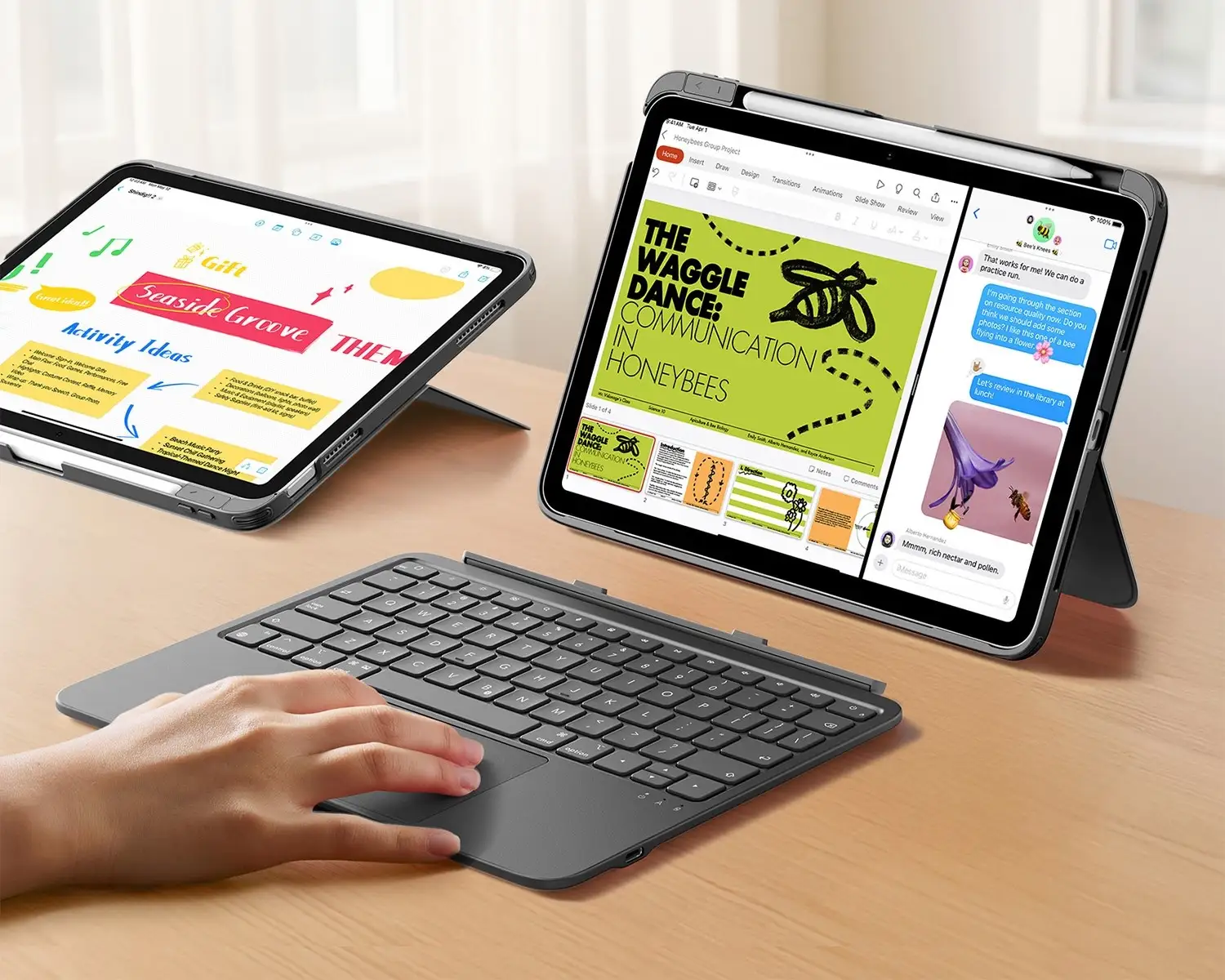 ESR、iPadをノートPCへ拡張する、マグネット着脱式キーボードケース『Flex』シリーズ発売